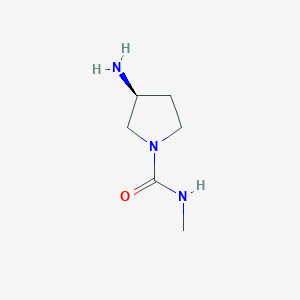 (3S)-3-amino-N-methylpyrrolidine-1-carboxamide - 