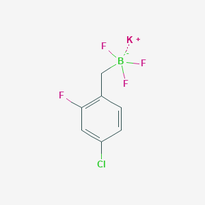 Potassium (4-chloro-2-fluorobenzyl)trifluoroborate - 