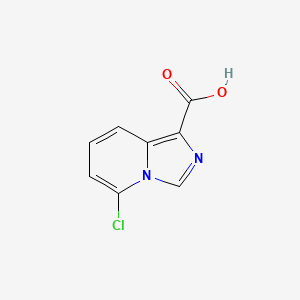 5-Chloroimidazo[1,5-a]pyridine-1-carboxylic acid - 
