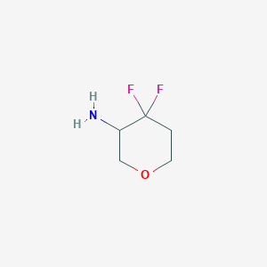 4,4-Difluorotetrahydro-2H-pyran-3-amine - 