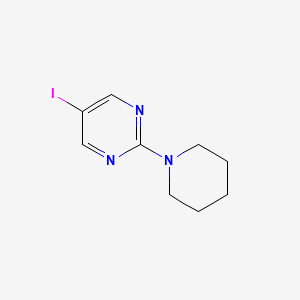 5-Iodo-2-(piperidin-1-yl)pyrimidine - 