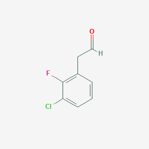 2-(3-Chloro-2-fluorophenyl)acetaldehyde - 