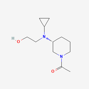 1-{(R)-3-[Cyclopropyl-(2-hydroxy-ethyl)-amino]-piperidin-1-yl}-ethanone - 