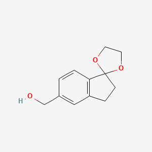 (2',3'-Dihydrospiro[[1,3]dioxolane-2,1'-inden]-5'-yl)methanol - 