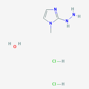 2-Hydrazino-1-methyl-1H-imidazole dihydrochloride hydrate - 