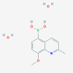 (8-Methoxy-2-methyl-5-quinolinyl)boronic acid dihydrate - 