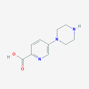 5-(Piperazin-1-yl)pyridine-2-carboxylic acid - 