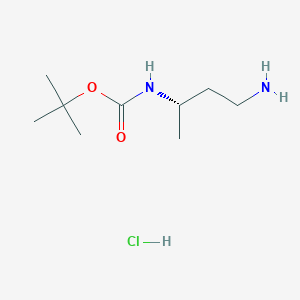 (S)-3-Boc-aminobutylamine hydrochloride - 