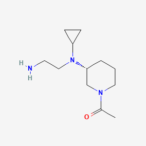 1-{(R)-3-[(2-Amino-ethyl)-cyclopropyl-amino]-piperidin-1-yl}-ethanone - 