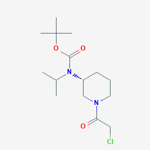 [(R)-1-(2-Chloro-acetyl)-piperidin-3-yl]-isopropyl-carbamic acid tert-butyl ester - 