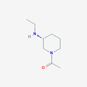 (R)-1-(3-(Ethylamino)piperidin-1-yl)ethanone - 