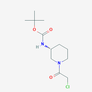 [(R)-1-(2-Chloro-acetyl)-piperidin-3-yl]-carbamic acid tert-butyl ester - 