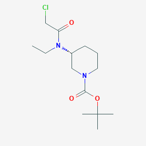 (R)-3-[(2-Chloro-acetyl)-ethyl-amino]-piperidine-1-carboxylic acid tert-butyl ester - 
