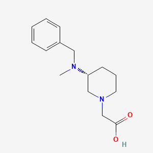 [(R)-3-(Benzyl-methyl-amino)-piperidin-1-yl]-acetic acid - 