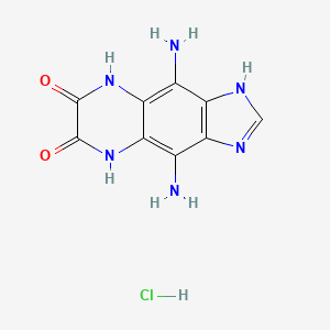 4,9-diamino-5,8-dihydro-1{H}-imidazo[4,5-{g}]quinoxaline-6,7-dione - 