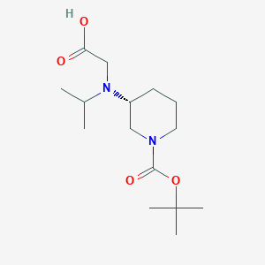 (R)-3-(Carboxymethyl-isopropyl-amino)-piperidine-1-carboxylic acid tert-butyl ester - 