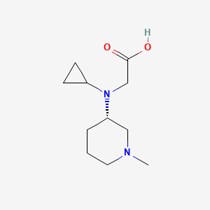[Cyclopropyl-((S)-1-methyl-piperidin-3-yl)-amino]-acetic acid - 