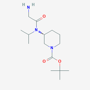 (R)-3-[(2-Amino-acetyl)-isopropyl-amino]-piperidine-1-carboxylic acid tert-butyl ester - 