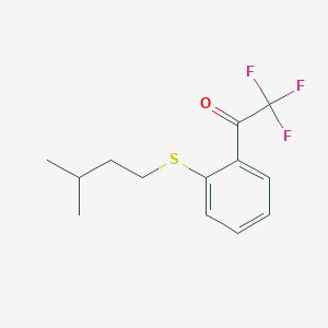 2'-(iso-Pentylthio)-2,2,2-trifluoroacetophenone - 