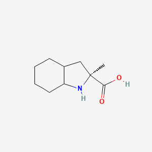 (2S)-2-Methyloctahydro-1H-indole-2-carboxylic acid - 794499-96-0