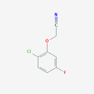 2-(2-Chloro-5-fluoro-phenoxy)acetonitrile - 
