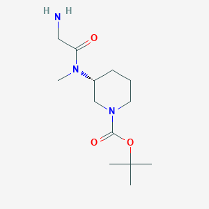 (R)-3-[(2-Amino-acetyl)-methyl-amino]-piperidine-1-carboxylic acid tert-butyl ester - 