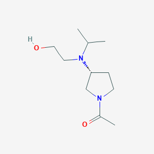 1-{(R)-3-[(2-Hydroxy-ethyl)-isopropyl-amino]-pyrrolidin-1-yl}-ethanone - 