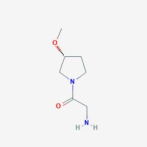 2-Amino-1-((R)-3-methoxy-pyrrolidin-1-yl)-ethanone - 