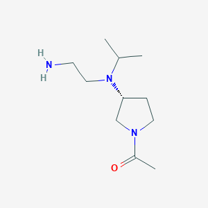 1-{(R)-3-[(2-Amino-ethyl)-isopropyl-amino]-pyrrolidin-1-yl}-ethanone - 