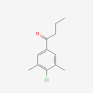 4'-Chloro-3',5'-dimethylbutyrophenone - 