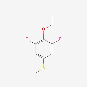 3,5-Difluoro-4-ethoxyphenyl methyl sulfide - 