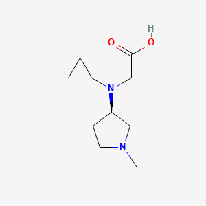 [Cyclopropyl-((R)-1-methyl-pyrrolidin-3-yl)-amino]-acetic acid - 