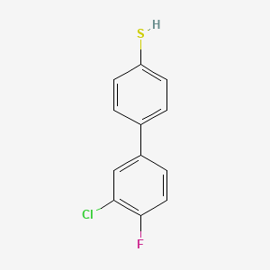 4-(3-Chloro-4-fluorophenyl)thiophenol - 
