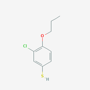 3-Chloro-4-propoxybenzenethiol - 90416-32-3