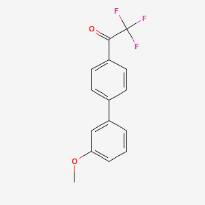 4'-(3-Methoxyphenyl)-2,2,2-trifluoroacetophenone - 1443306-54-4