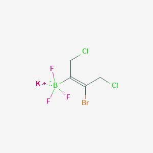 Potassium (E)-3-bromo-1,4-dichlorobut-2-en-2-yltrifluoroborate - 
