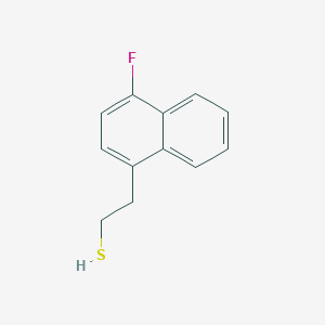 2-(4-Fluoro-1-naphthyl)ethanethiol - 