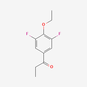 1-(4-Ethoxy-3,5-difluorophenyl)propan-1-one - 