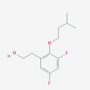 3,5-Difluoro-2-iso-pentoxyphenethyl alcohol - 
