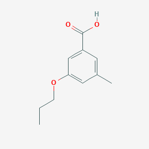 3-Methyl-5-propoxybenzoic acid - 