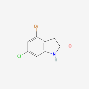 4-Bromo-6-chloroindolin-2-one - 