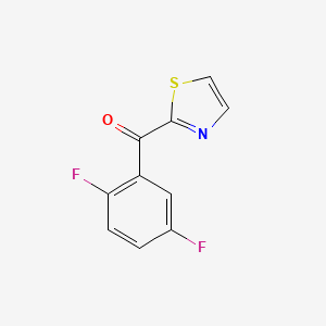 2-(2,5-Difluorobenzoyl)thiazole - 