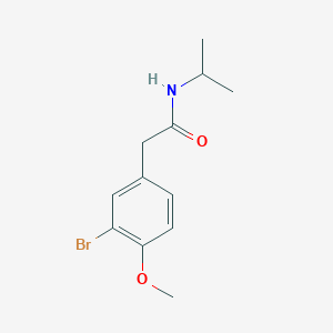 2-(3-Bromo-4-methoxyphenyl)-N-isopropylacetamide - 