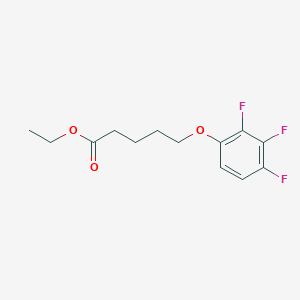 Ethyl 5-(2,3,4-trifluoro-phenoxy)pentanoate - 