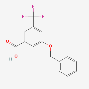 3-(Benzyloxy)-5-(trifluoromethyl)benzoic acid - 