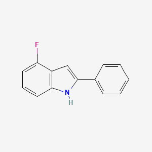 4-fluoro-2-phenyl-1H-indole - 