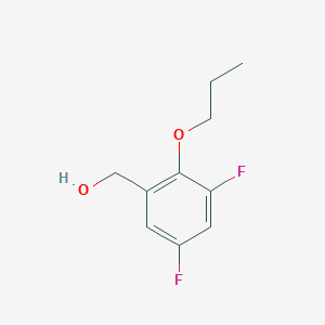 (3,5-Difluoro-2-propoxyphenyl)methanol - 