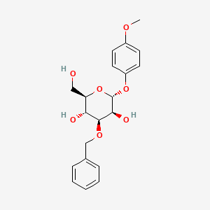 4-Methoxyphenyl 3-o-benzyl-alpha-d-mannopyranoside - 