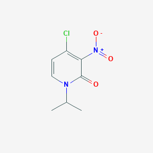 4-Chloro-1-isopropyl-3-nitropyridin-2(1H)-one - 