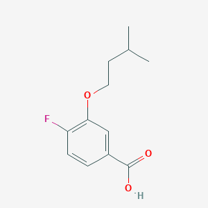 4-Fluoro-3-iso-pentoxybenzoic acid - 